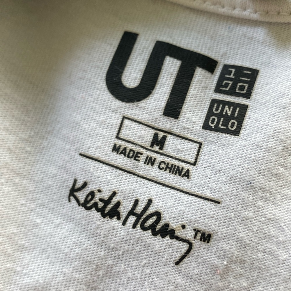 Uniqlo Keith Haring x Tokyo Keon Street Graphic Tee Shirt - Size Medium. - Picture 3 of 7
